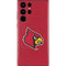 University of Louisville Red Background Galaxy S22 Ultra Skin