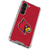 University of Louisville Red Background Galaxy S23 Clear Case