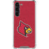 University of Louisville Red Background Galaxy S23 FE Clear Case