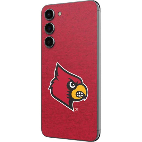 University of Louisville Red Background Galaxy S23 FE Skin