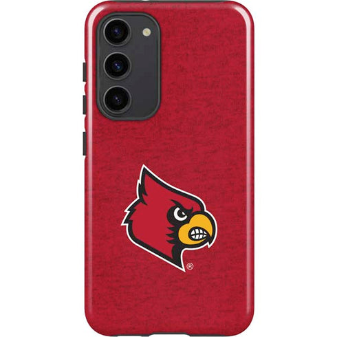 University of Louisville Red Background Galaxy S23 Plus Pro Case