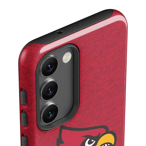 University of Louisville Red Background Galaxy S23 Pro Case