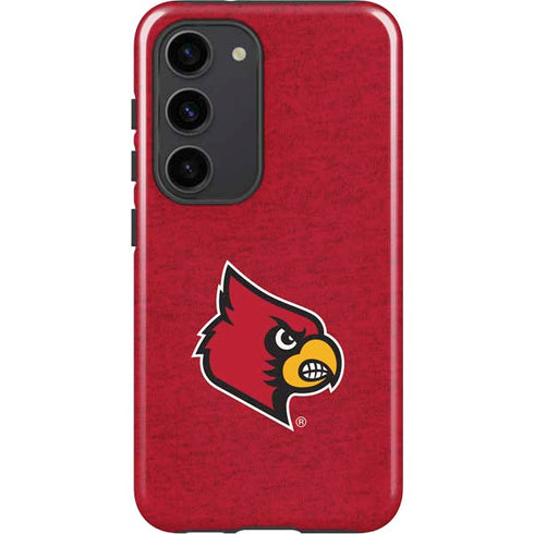 University of Louisville Red Background Galaxy S23 Pro Case