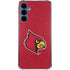 University of Louisville Red Background Galaxy S24 Clear Case