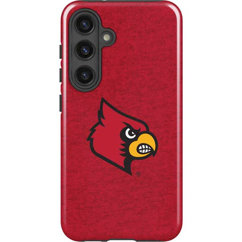 University of Louisville Red Background Galaxy S25 Plus Impact Case