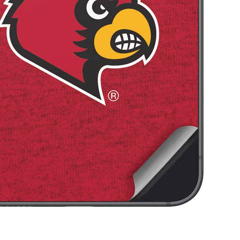 University of Louisville Red Background Galaxy S24 Skin