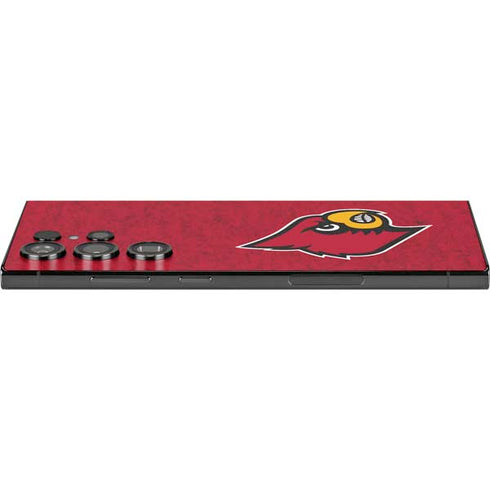 University of Louisville Red Background Galaxy S25 Ultra Skin