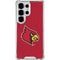 University of Louisville Red Background Galaxy S25 Ultra Clear Case