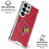 University of Louisville Red Background Galaxy S25 Ultra Clear Case