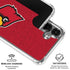 University of Louisville Red Background Galaxy S26 Clear Case