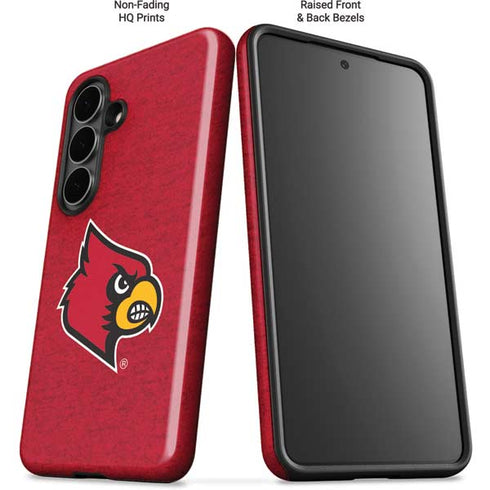 University of Louisville Red Background Galaxy S26 Plus Impact Case