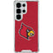 University of Louisville Red Background Galaxy S26 Ultra Clear Case