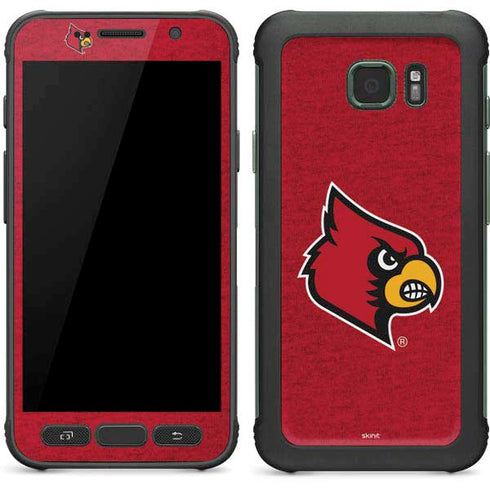 University of Louisville Red Background Galaxy S7 Active Skin