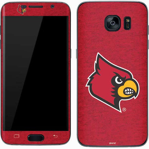 University of Louisville Red Background Galaxy S7 Skin