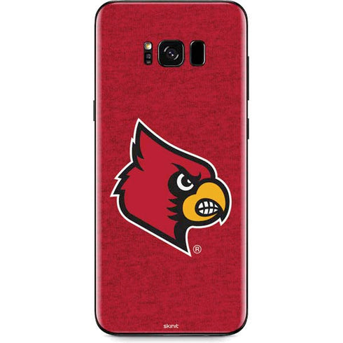 University of Louisville Red Background Galaxy S8 Plus Skin