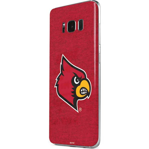 University of Louisville Red Background Galaxy S8 Plus Skin