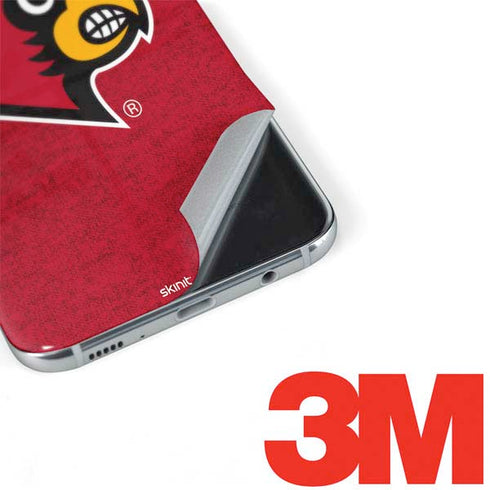 University of Louisville Red Background Galaxy S8 Plus Skin