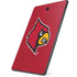 University of Louisville Red Background Samsung Galaxy Tab Skin