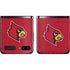 University of Louisville Red Background Galaxy Z Flip Skin