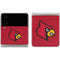 University of Louisville Red Background Galaxy Z Flip4 5G Skin