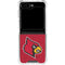 University of Louisville Red Background Galaxy Z Flip5 5G Clear Case