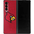University of Louisville Red Background Galaxy Z Fold3 5G Skin