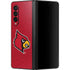 University of Louisville Red Background Galaxy Z Fold3 5G Skin