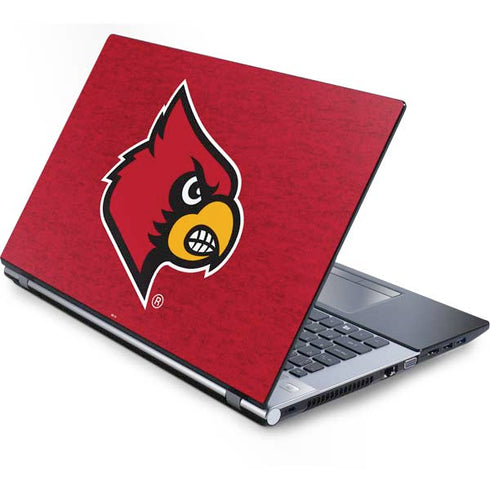 University of Louisville Red Background Generic Laptop Skin