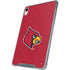 University of Louisville Red Background iPad 11th Gen (2025) Clear Case