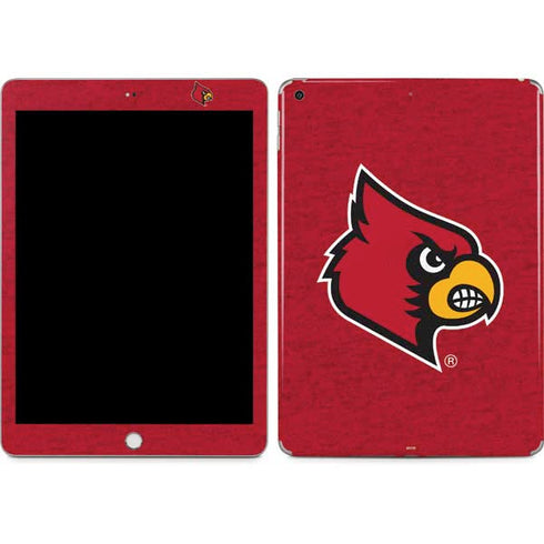 University of Louisville Red Background Apple iPad Skin