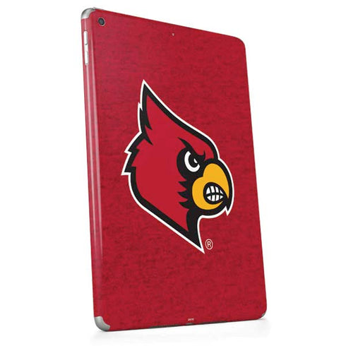 University of Louisville Red Background Apple iPad Skin