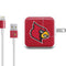 University of Louisville Red Background iPad Charger (10W USB) Skin