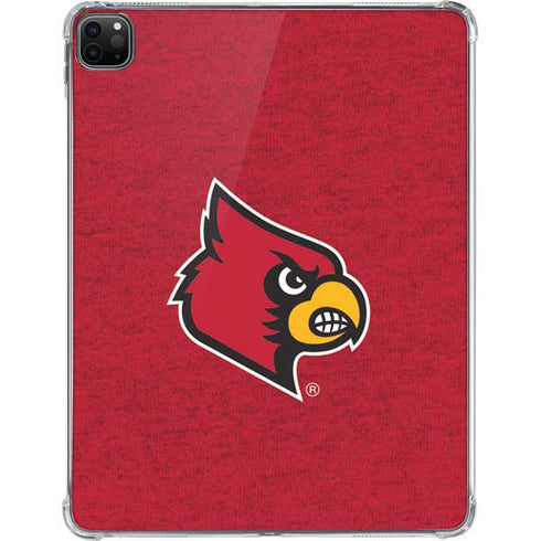 University of Louisville Red Background iPad Pro 11in (2024) Clear Case
