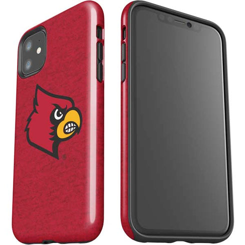 University of Louisville Red Background iPhone 11 Impact Case