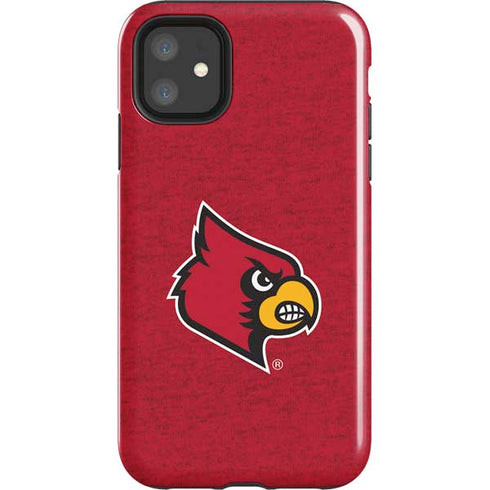 University of Louisville Red Background iPhone 11 Impact Case