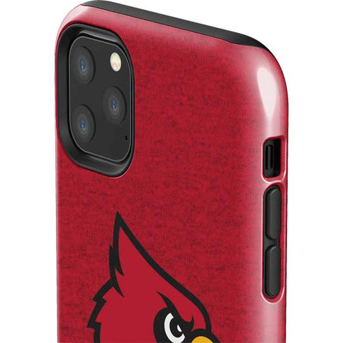 University of Louisville Red Background iPhone 11 Pro Max Impact Case