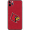 University of Louisville Red Background iPhone 11 Pro Max Skin