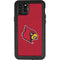 University of Louisville Red Background iPhone 11 Pro Max Waterproof Case