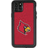 University of Louisville Red Background iPhone 11 Pro Max Waterproof Case