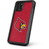 University of Louisville Red Background iPhone 11 Pro Max Waterproof Case