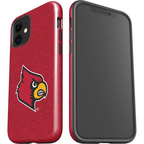 University of Louisville Red Background iPhone 12 Impact Case