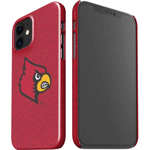 University of Louisville Red Background iPhone 12 Mini Lite Case