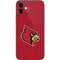 University of Louisville Red Background iPhone 12 Mini Skin