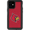 University of Louisville Red Background iPhone 12 Mini Waterproof Case