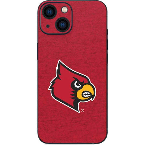 University of Louisville Red Background iPhone 13 Mini Skin