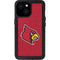 University of Louisville Red Background iPhone 13 Mini Waterproof Case