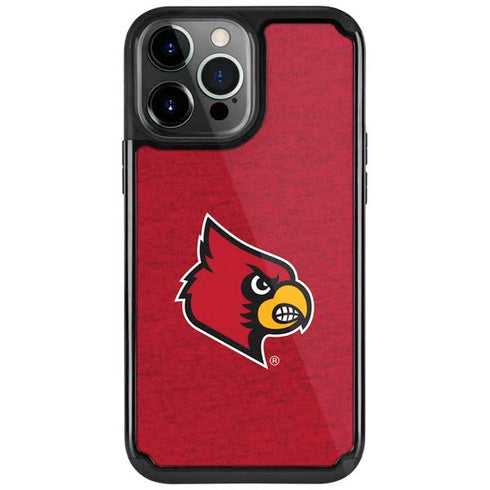 University of Louisville Red Background iPhone Cases