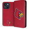 University of Louisville Red Background iPhone 14 Folio Case