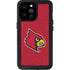 University of Louisville Red Background iPhone 14 Pro Max Waterproof Case