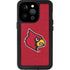 University of Louisville Red Background iPhone 14 Pro Waterproof Case